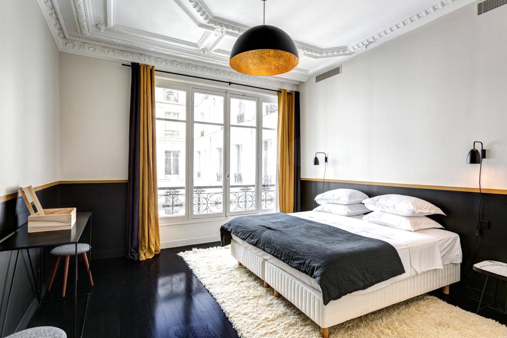 Apartamento Habitat Parisien - Drouot Luxe Exterior foto